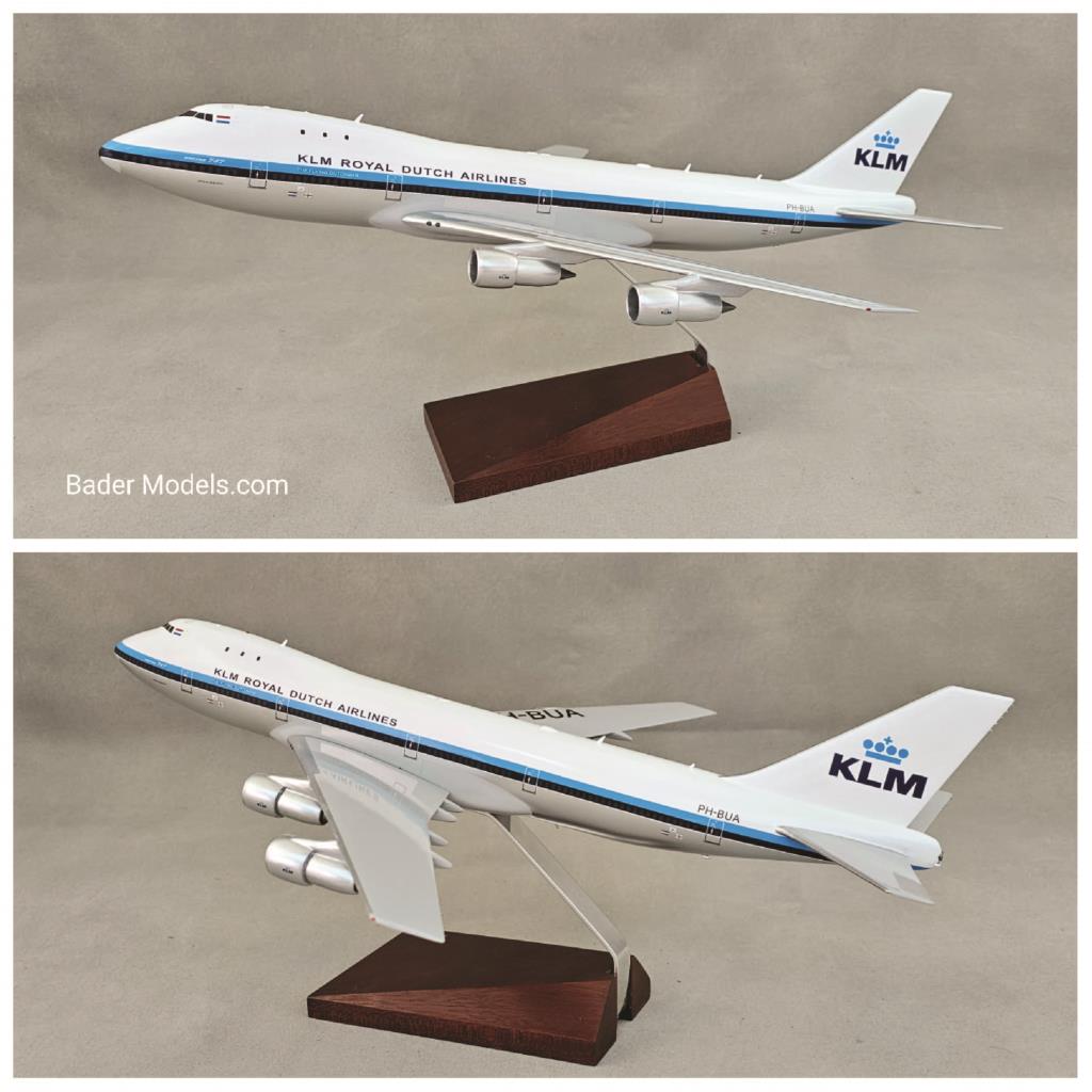 KLM - B747-200 - (1:72)